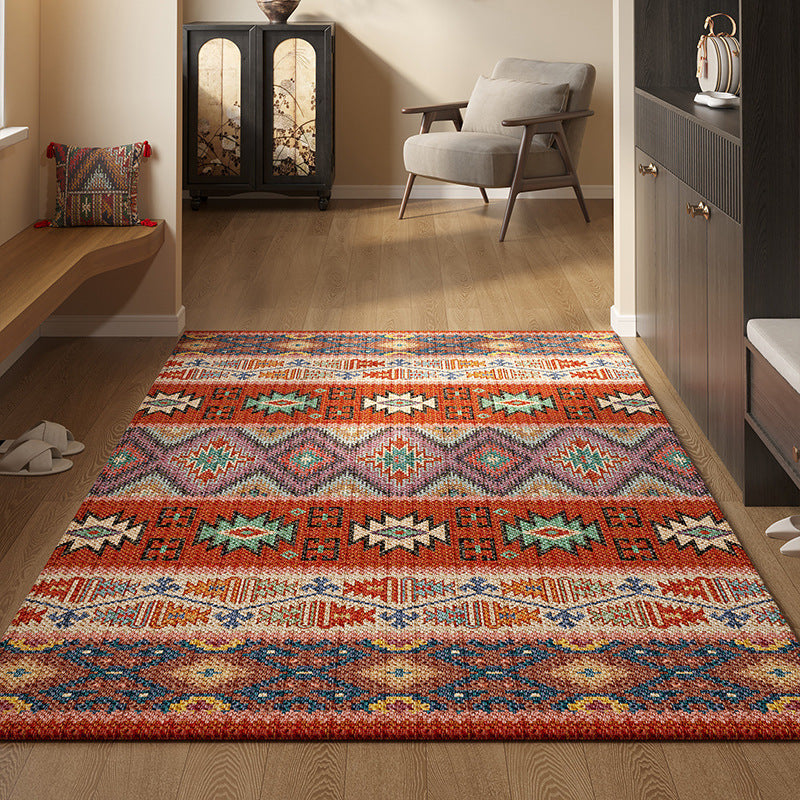Dekorativer Bohemian Geometrischer Teppich