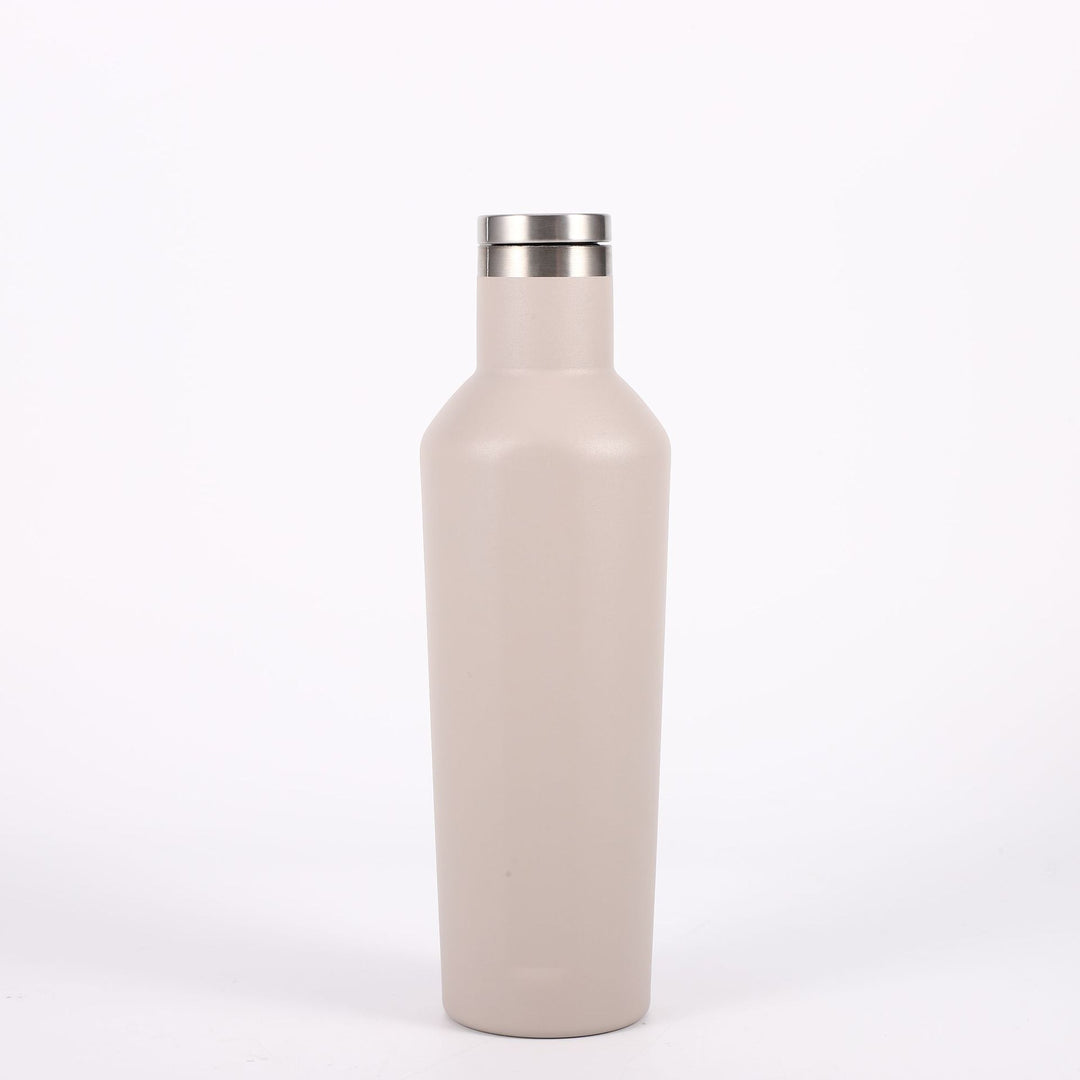 Damen elegante und isolierte Trinkflasche aus Edelstahl Karnz