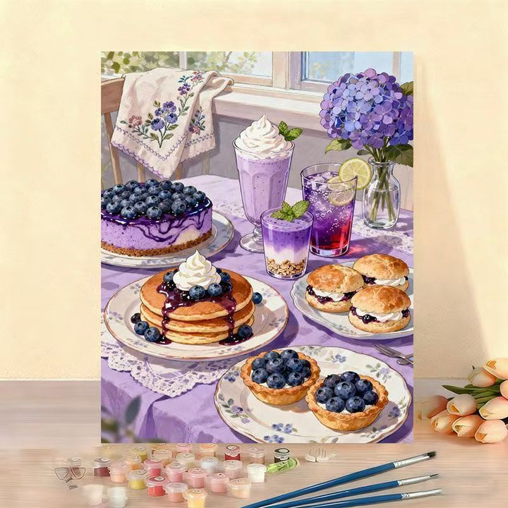 Gourmet Dessert Kunstleinwand Kit Karnz