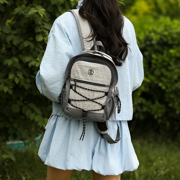 Stylischer Multifunktionsrucksack mit Netzakzenten Karnz