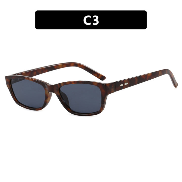 Damen Sonnenbrille im modernen, kantigen Design Karnz