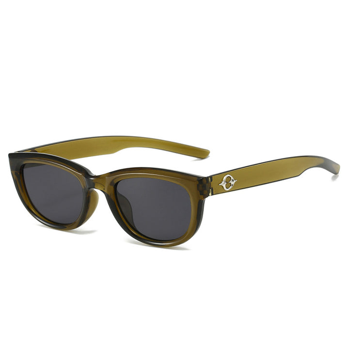 Damen Cat-Eye Sonnenbrille mit robustem Rahmen und UV-Schutz Karnz