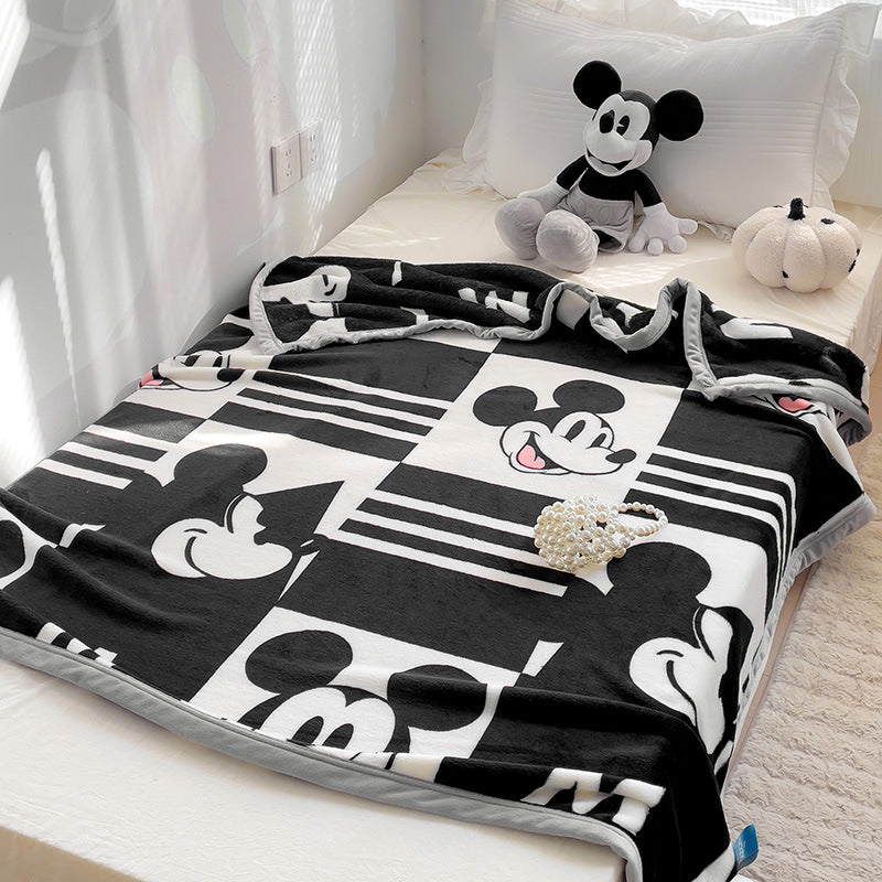 Damen Fleece-Kuscheldecke mit tierischem Motiv Karnz