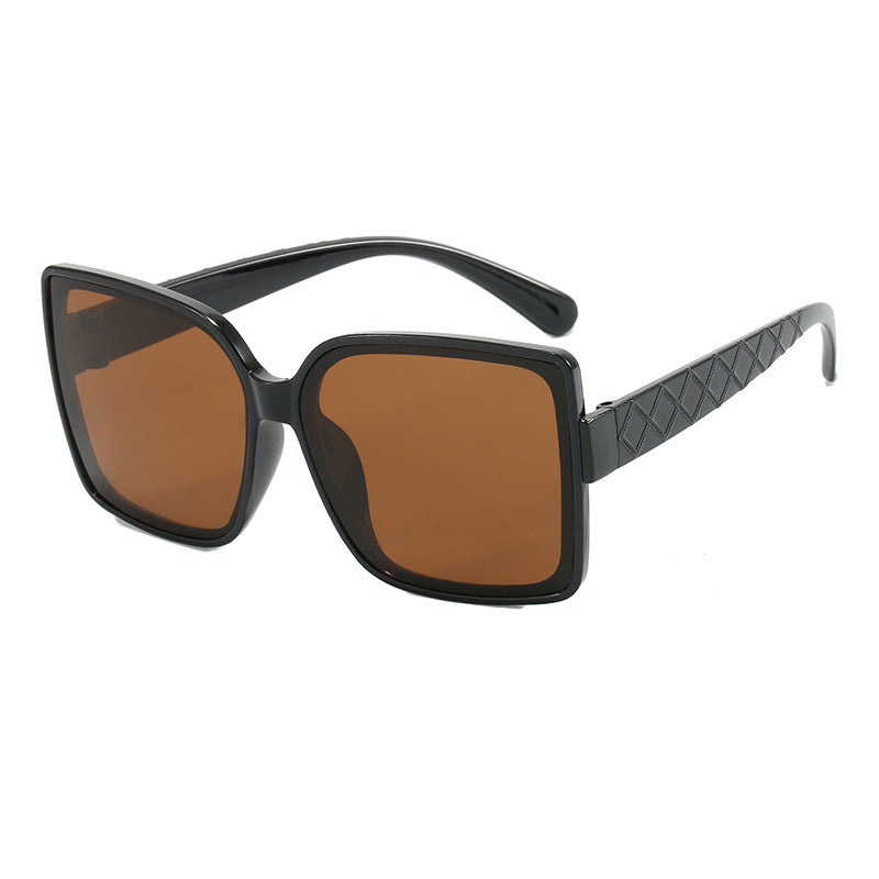 Damen modische quadratische Sonnenbrille mit elegantem Gestell Karnz