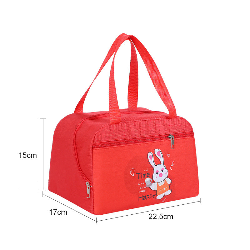 Niedliche cartoonisolierte Lunch-Tasche