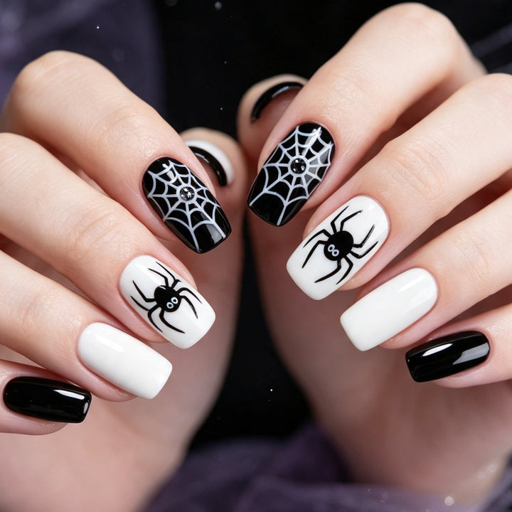 Halloween-Themen Spider Nail Art Set Karnz