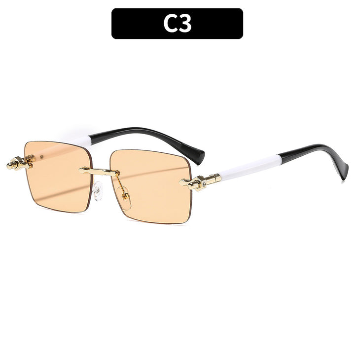 Premiume Quadratische Rahmen Sonnenbrille