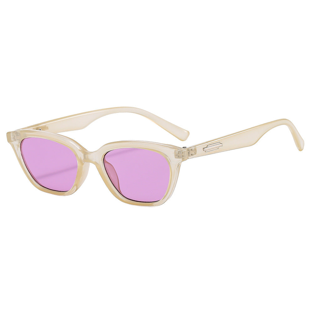 Vintage-inspirierte übergroße eckige Sonnenbrille Karnz