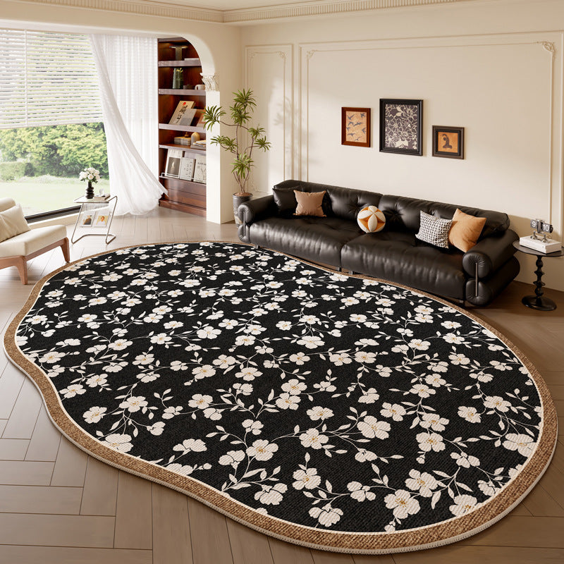 Dekorativer Floral-Design-Teppich Karnz