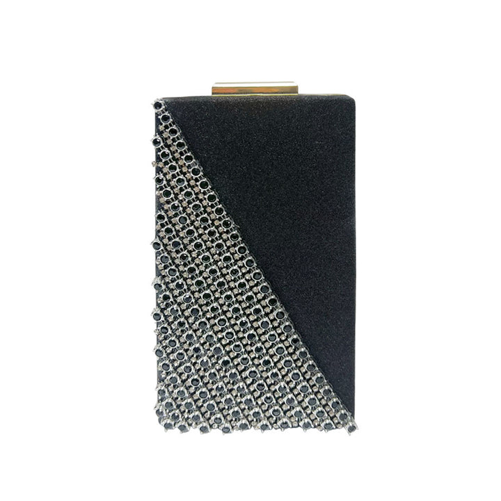 Kristallbesetzte Box-Clutch