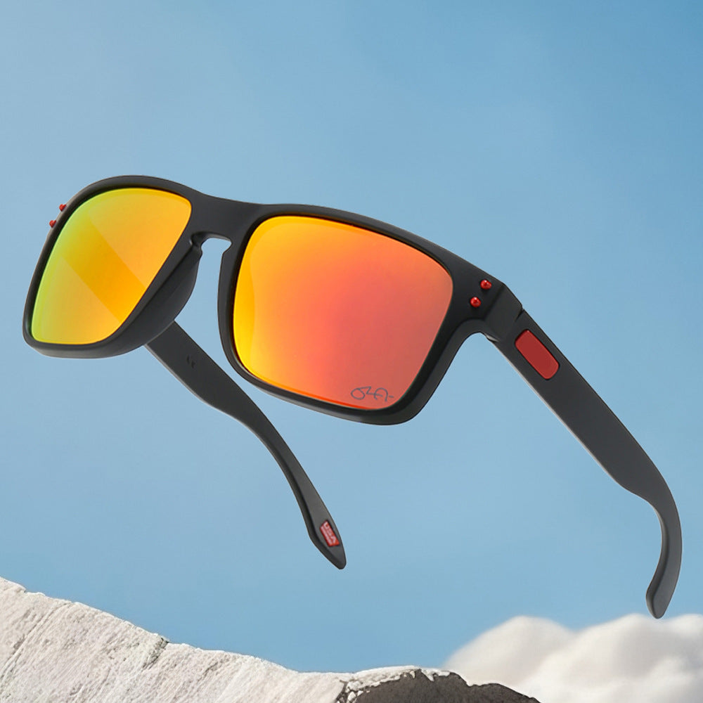 Damen stylische Sport-Sonnenbrille mit polarisierten Gläsern Karnz