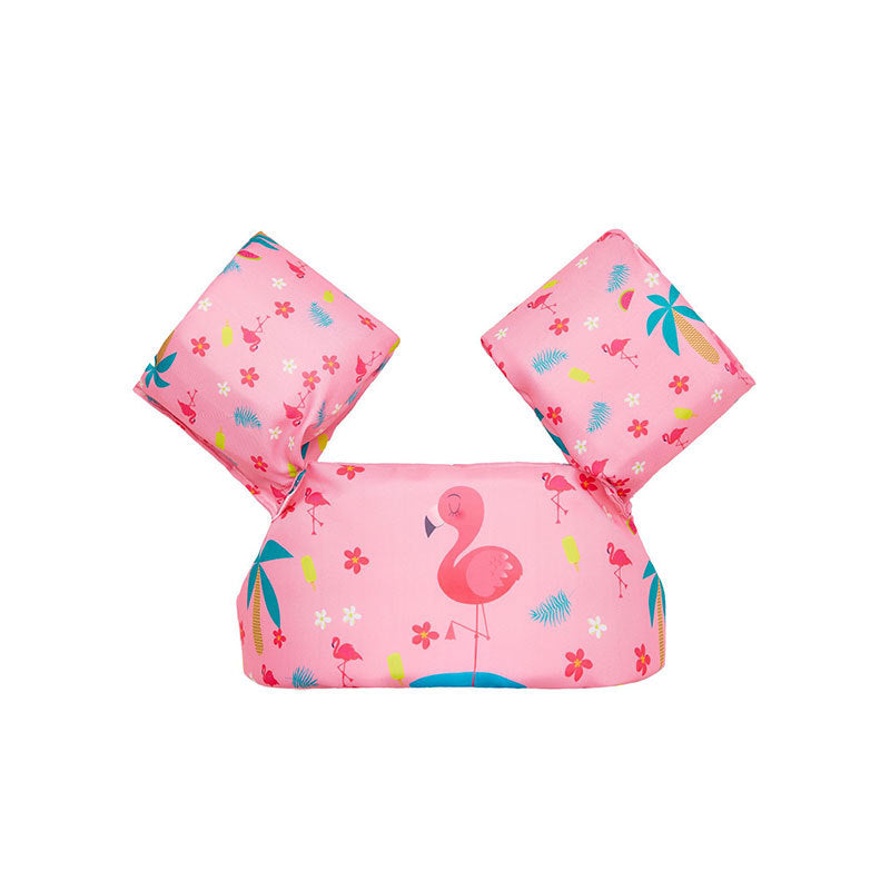 Damen Aufblasbare Schwimmhilfe mit farbigem Flamingo-Design Karnz