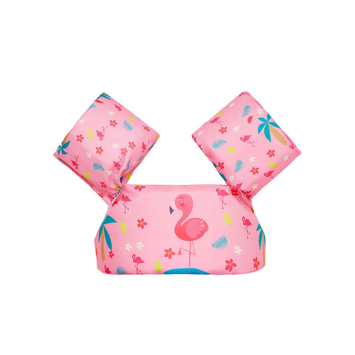 Damen Aufblasbare Schwimmhilfe mit farbigem Flamingo-Design Karnz