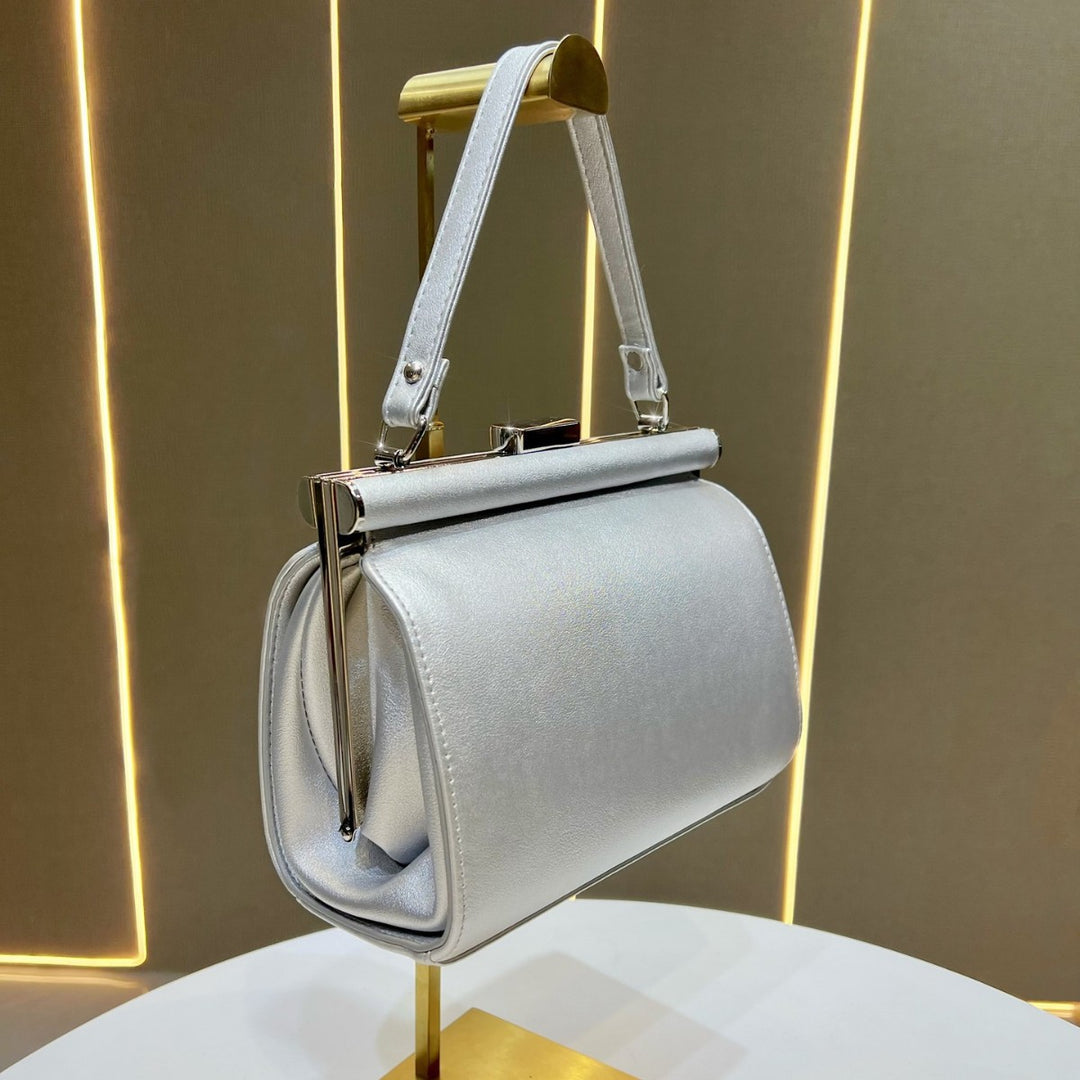 Glamourös Satin Abendhandtasche