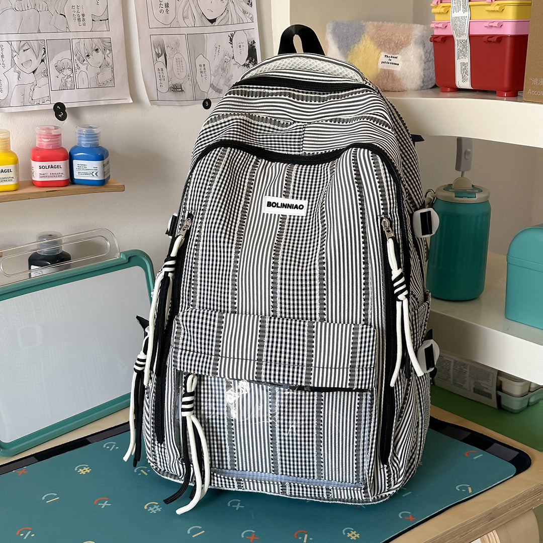 Stylischer Vielseitiger Multifunktionaler Rucksack Karnz