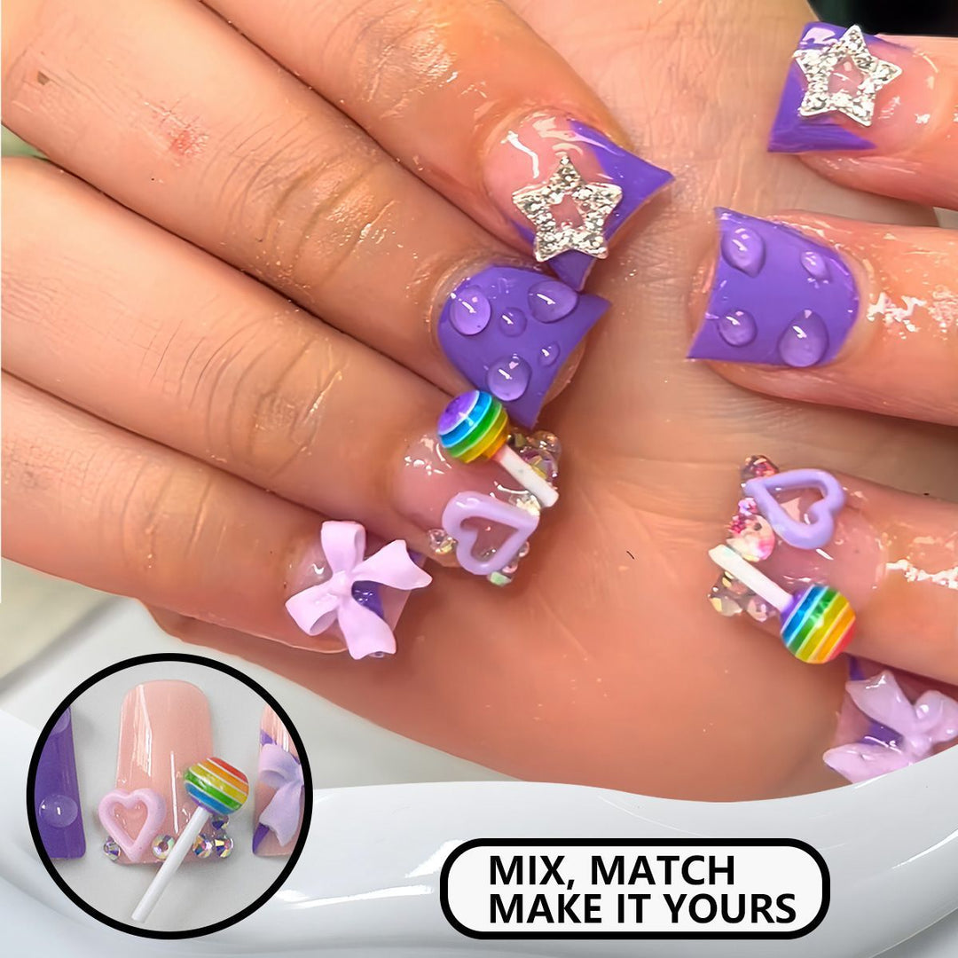 Dekoratives Nagelkunst-Set Karnz