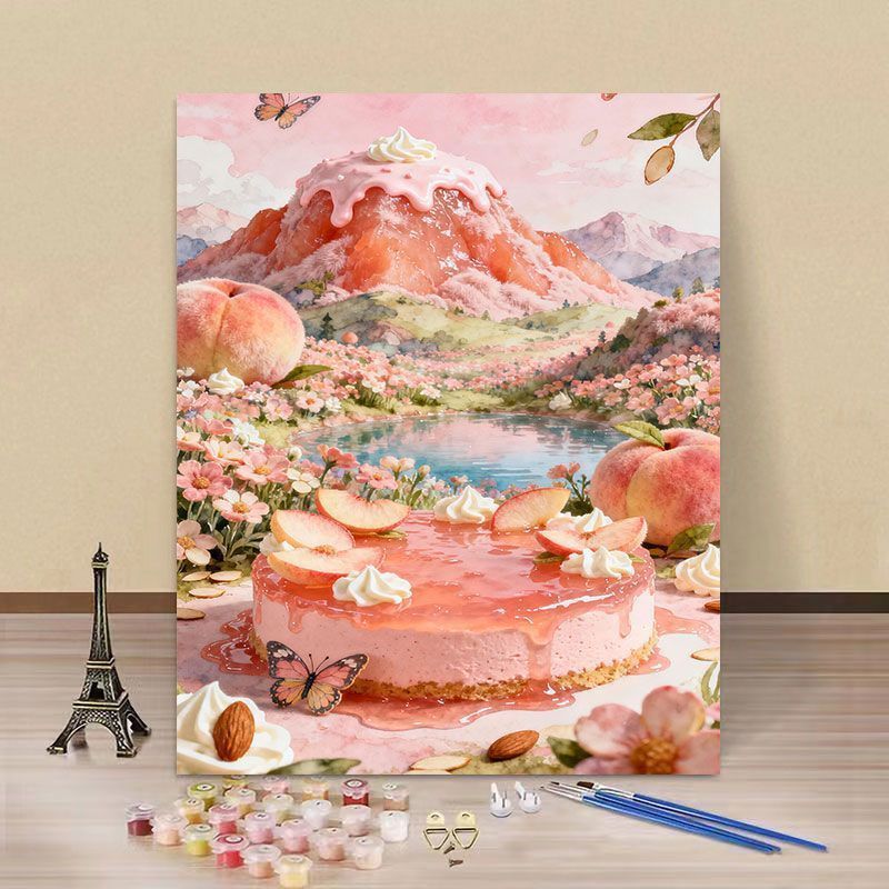 Fantasy Landschaft DIY Malen nach Zahlen Kunstset Karnz