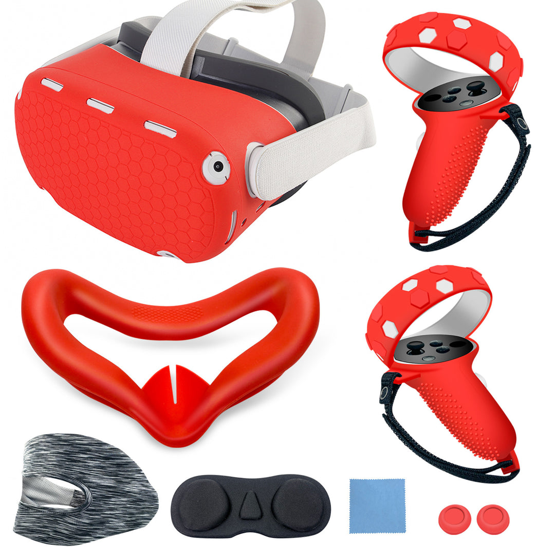 VR-Headset mit Ergonomischem Haltebügel und Schutzhülle Karnz