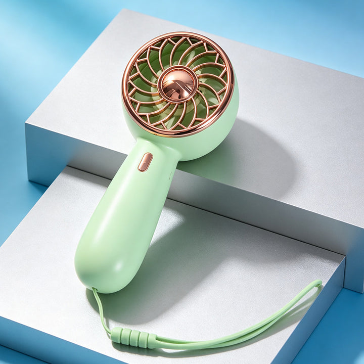 Damen Tragbarer Handventilator mit ergonomischem Design und leistungsstarkem Akku Karnz