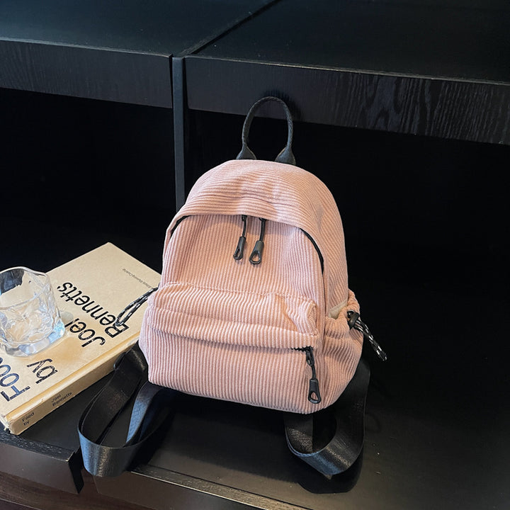 Cord-Rucksack mit Praktischem Frontfach Karnz