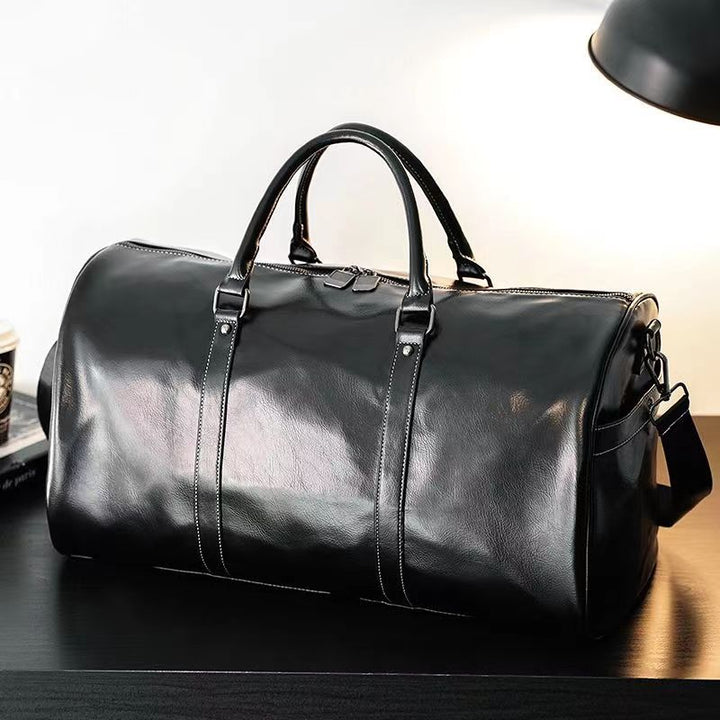 Luxuriöse Leder Reise Wochenendtasche