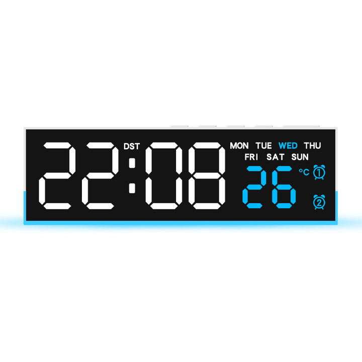 Digitaler Multifunktionaler LED-Wecker mit Temperatur- und Wochentagsanzeige Karnz