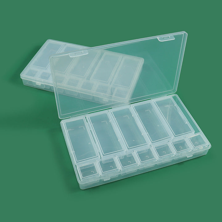 Multi-Compartment Transparente Aufbewahrungsorganisator Karnz