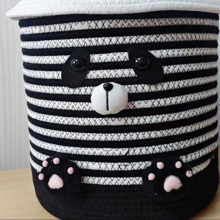 Lustiger Sitzpuff Im Pandadesign Karnz
