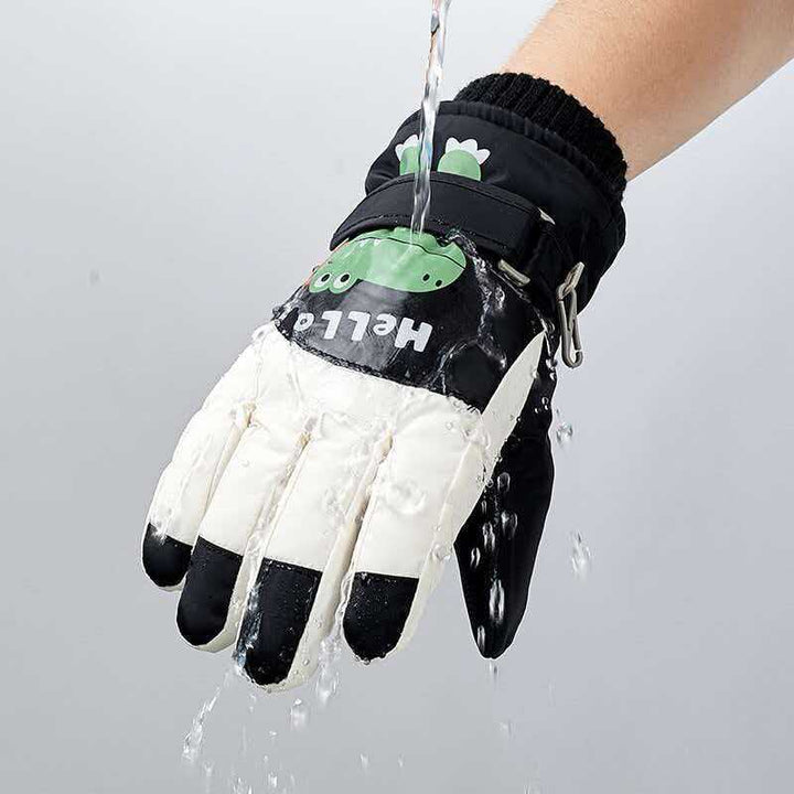 Kinder Fun Dinosaurier-Themen Schnee Handschuhe Karnz
