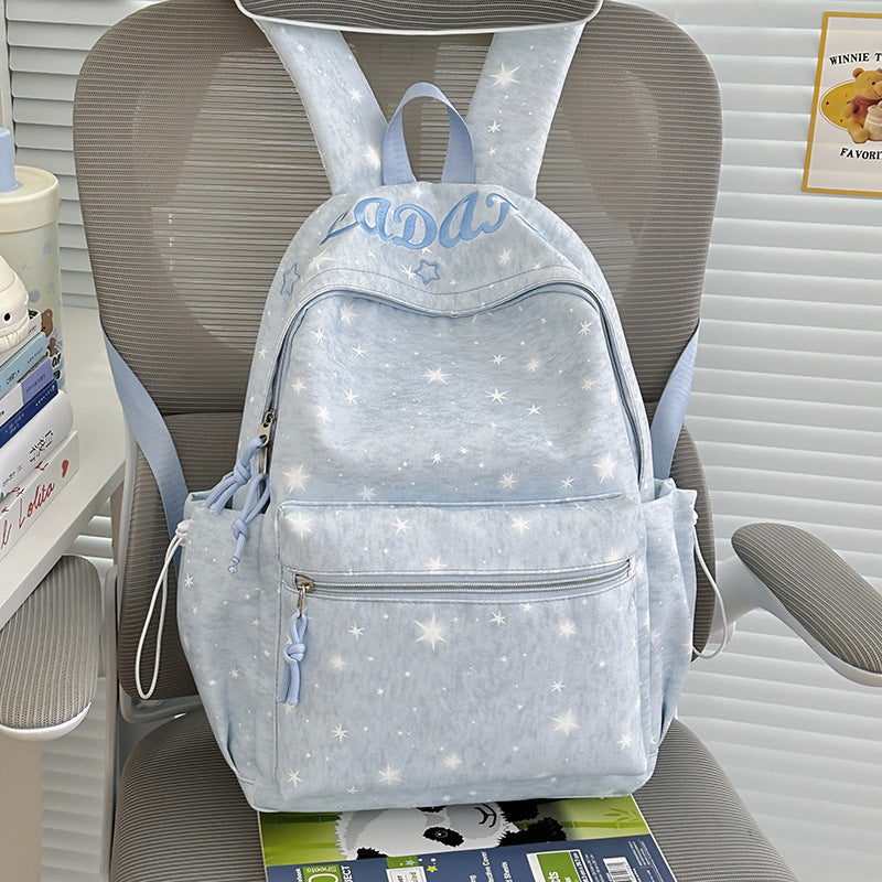 Stylischer Rucksack mit Sternenmuster Karnz 1791205224