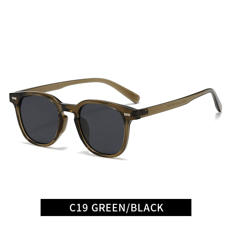 Damen trendige Sonnenbrille mit quadratischem Rahmen Karnz