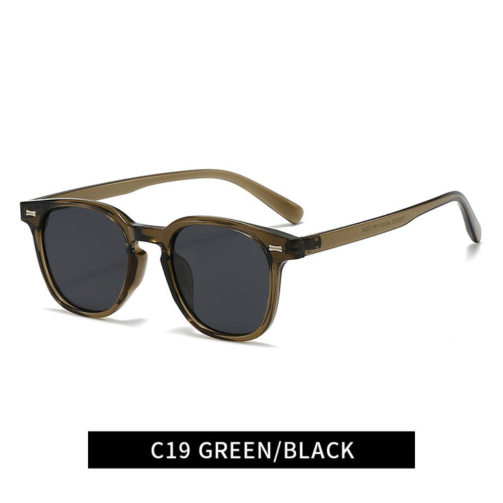 Damen trendige Sonnenbrille mit quadratischem Rahmen Karnz