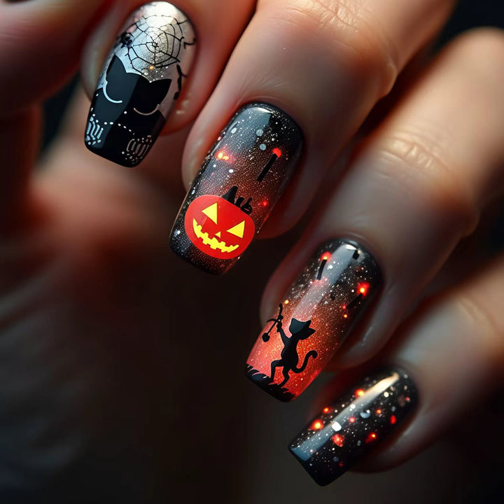 Kreative Halloween Kunstnägel Karnz 1787310957
