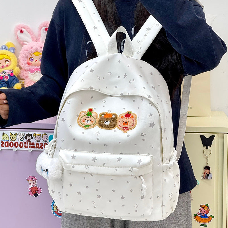 Spaß-Themen Bestickter Charakter Rucksack Karnz