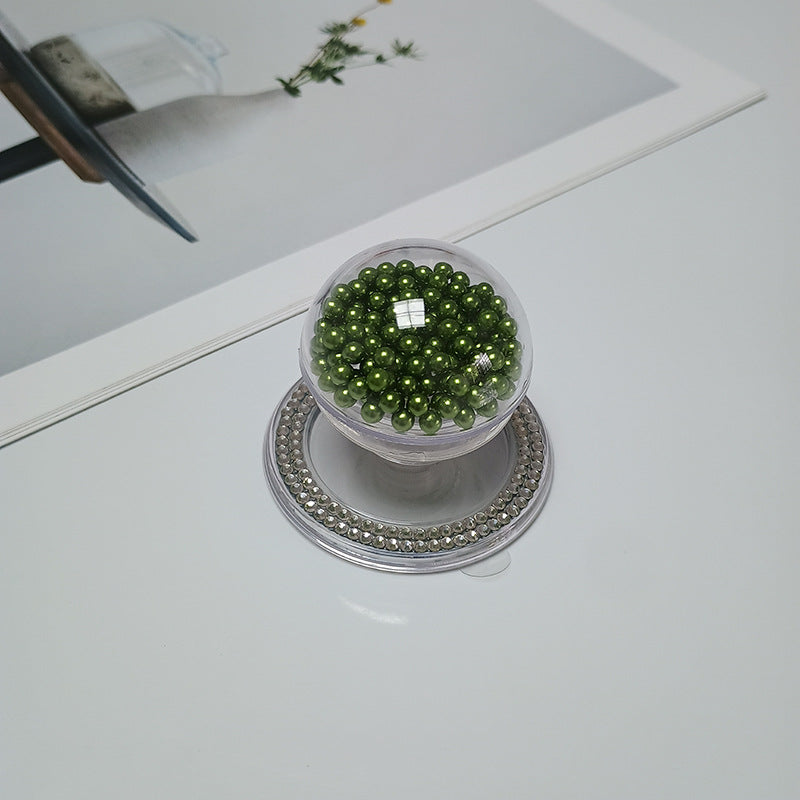Dekorativer Beaded Kosmetikspiegel Karnz