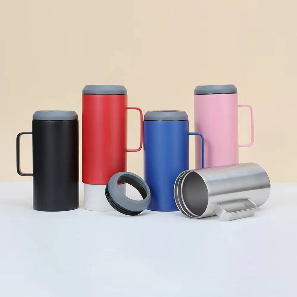 Herren Isolierbecher mit ergonomischem Griff Karnz