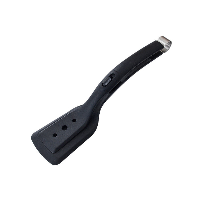 Ergonomischer Silikon-Bratwender mit Edelstahl-Akzenten Karnz
