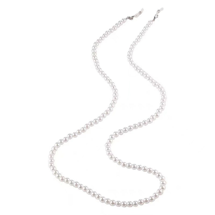 Elegante Lange Perlen Brillen Kette Karnz