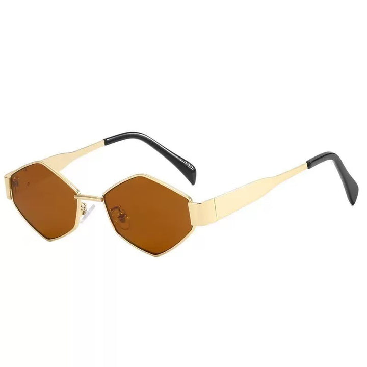 Elegante Modische Ovale Rahmen Sonnenbrillen Karnz