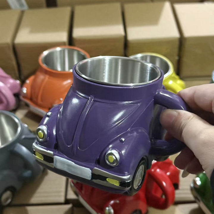 Spaßige Autoform Kaffeetasse Karnz