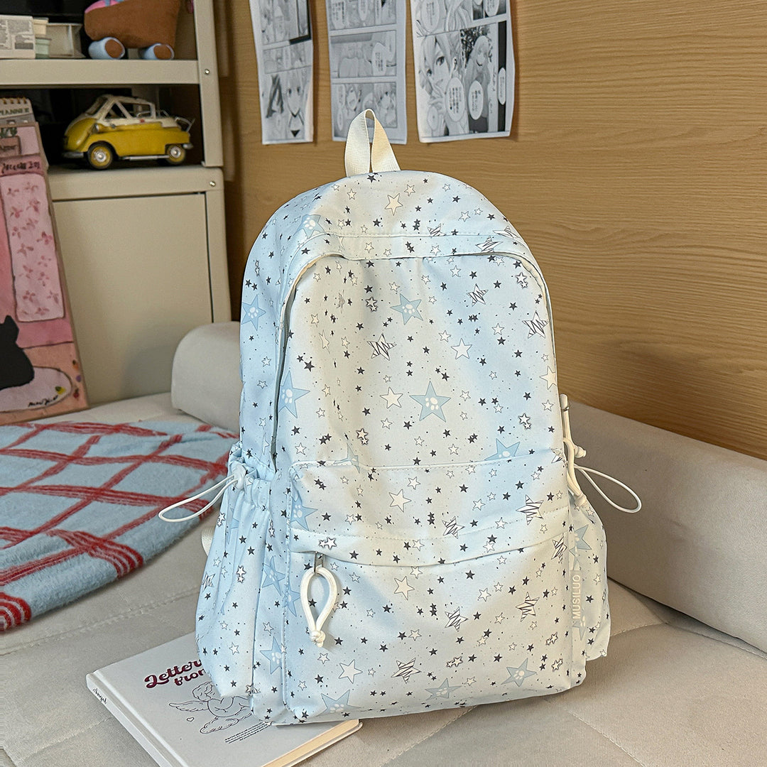 Trendiger Sternmuster-Rucksack Karnz