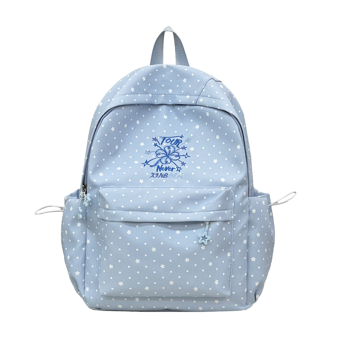Stylische Schachbrettdruck-Rucksack Karnz