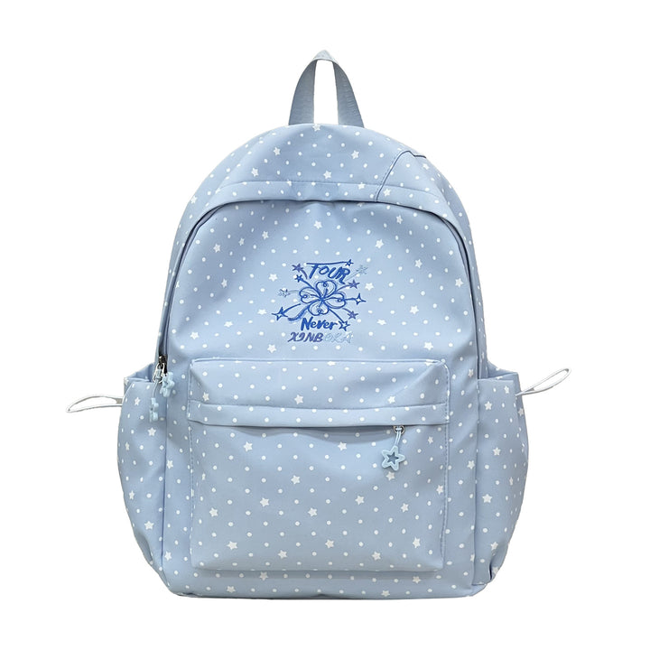 Stylische Schachbrettdruck-Rucksack Karnz