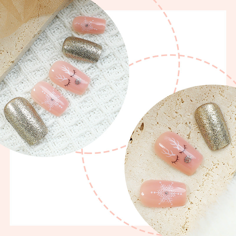 Glitzernde Press-On Nagelkollektion Karnz