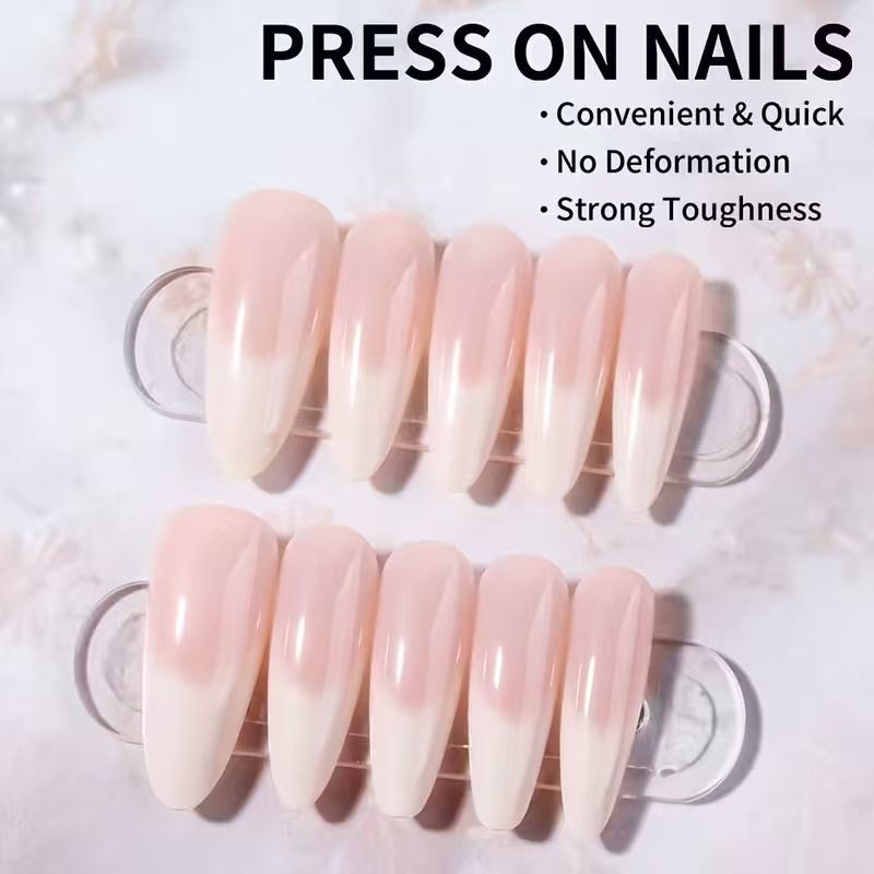Elegante Press-On Nägel Karnz