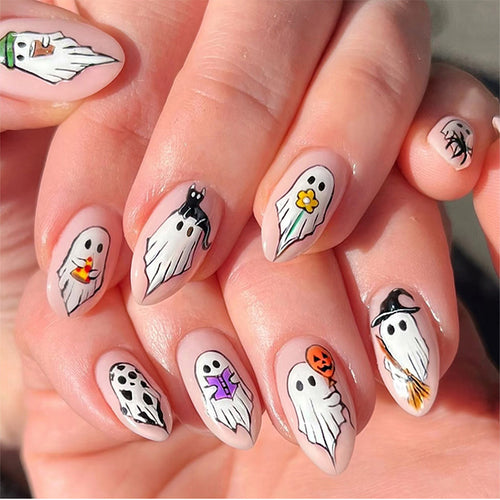 Kreatives Nagelkunstset mit Halloween-Themen Karnz