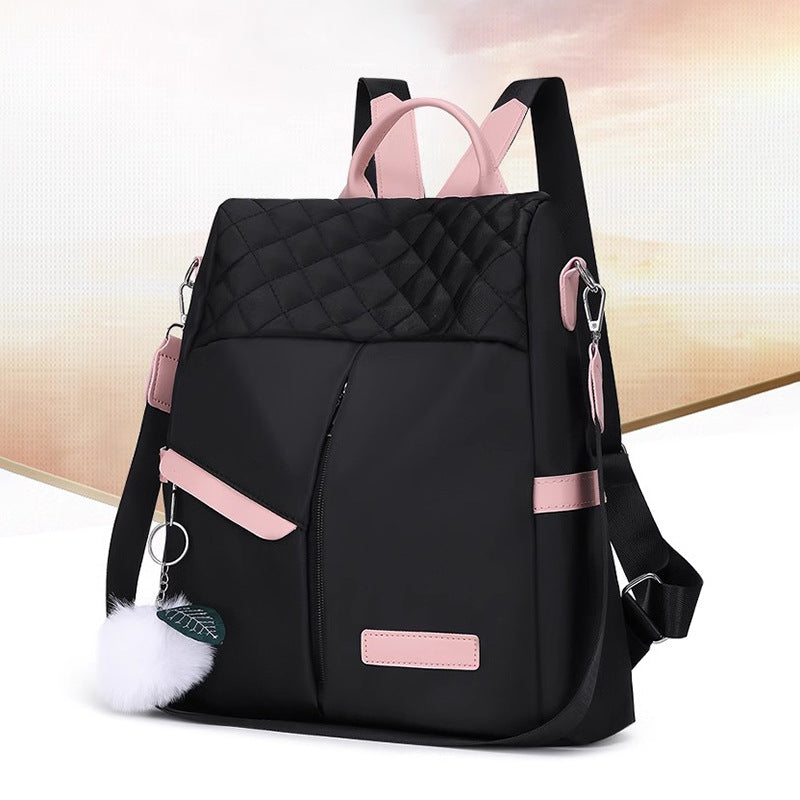 Strukturierter gesteppter Rucksack Karnz