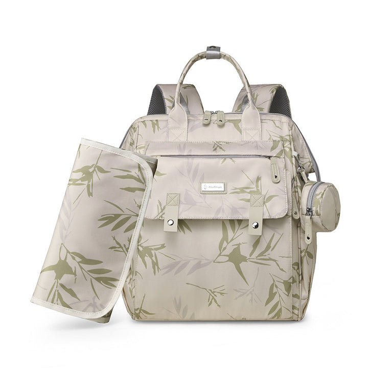 Geräumiger multifunktionaler Wickelrucksack Karnz