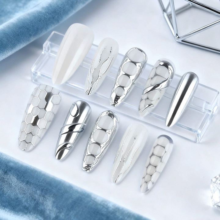 Künstlerische Texturierte Nagelspitzen Karnz
