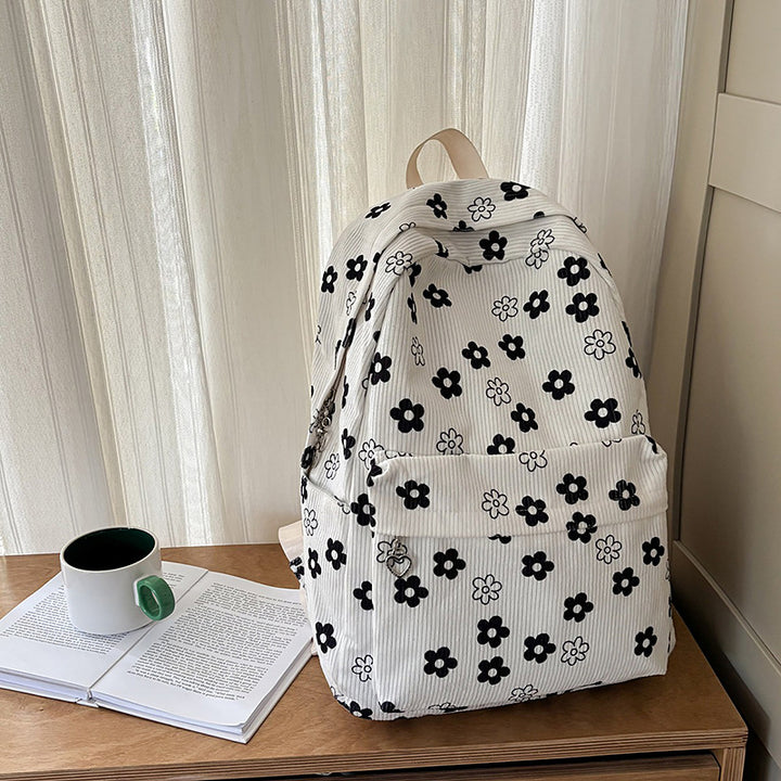 Blumengemusterter Freizeitrucksack Karnz